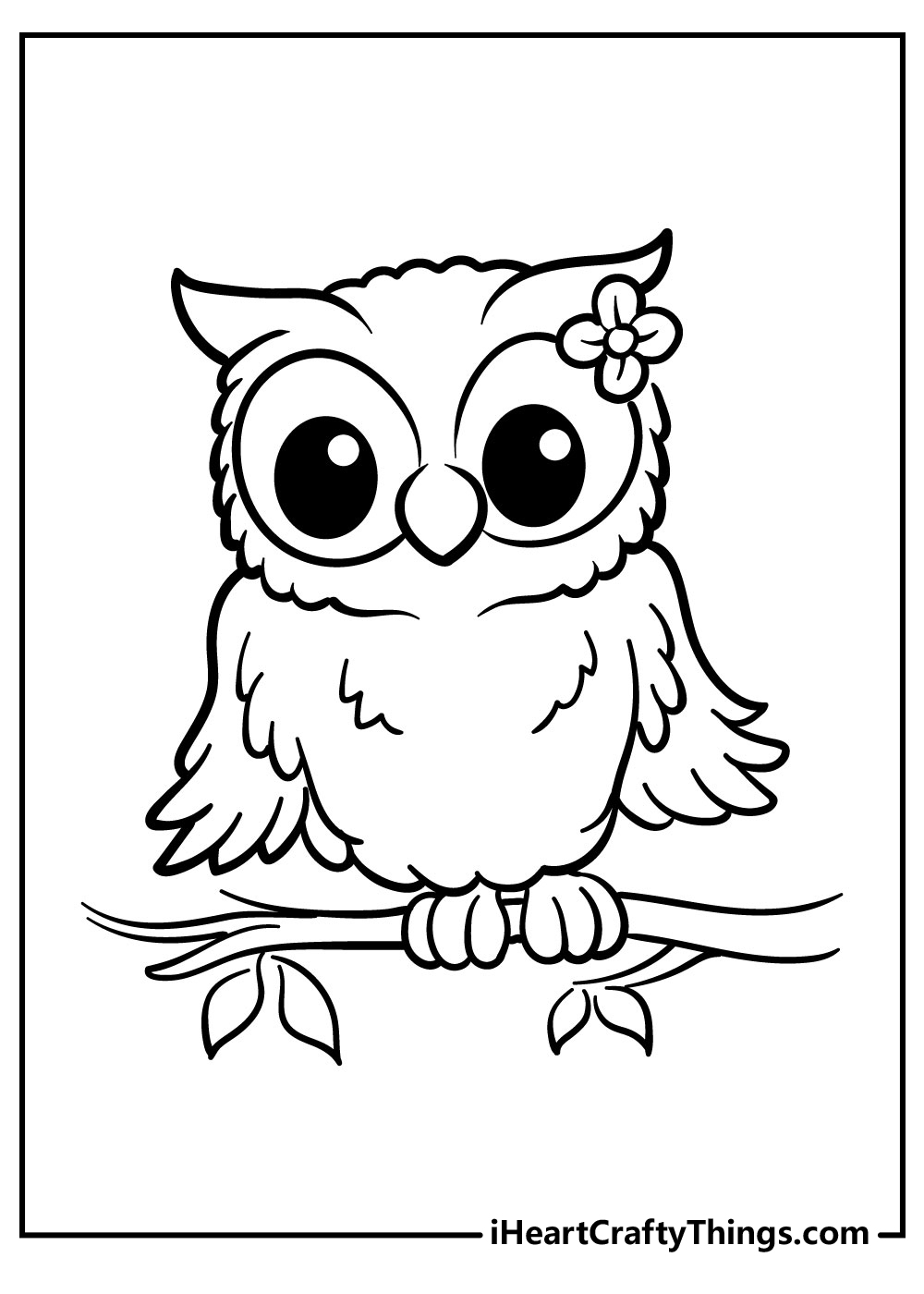 Printable Owl Coloring Pages Printable Owl Coloring Pages
