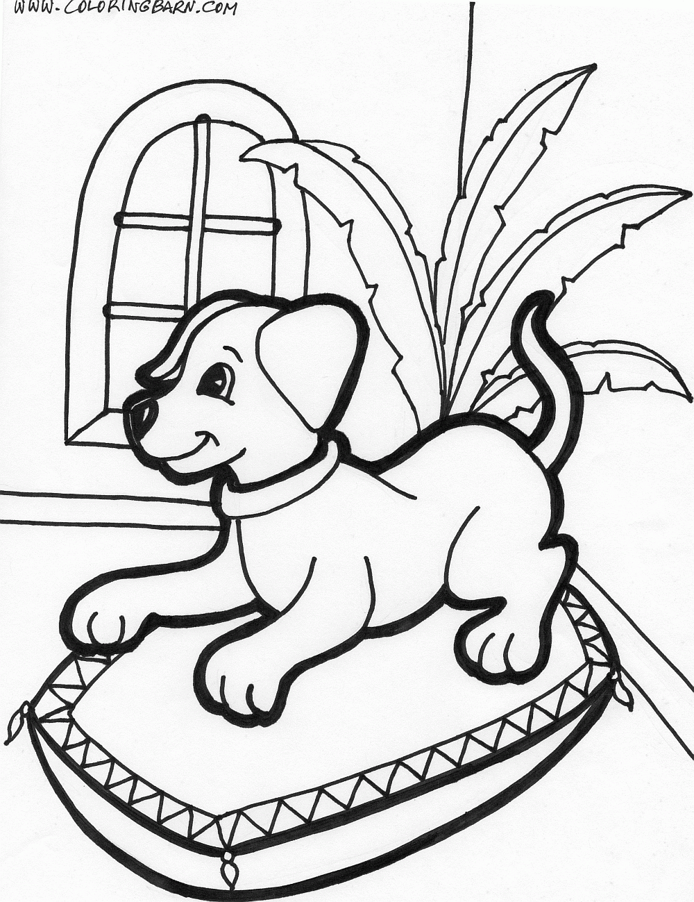 Cute Puppy Love Coloring Pages Cute Puppy Love Coloring Pages