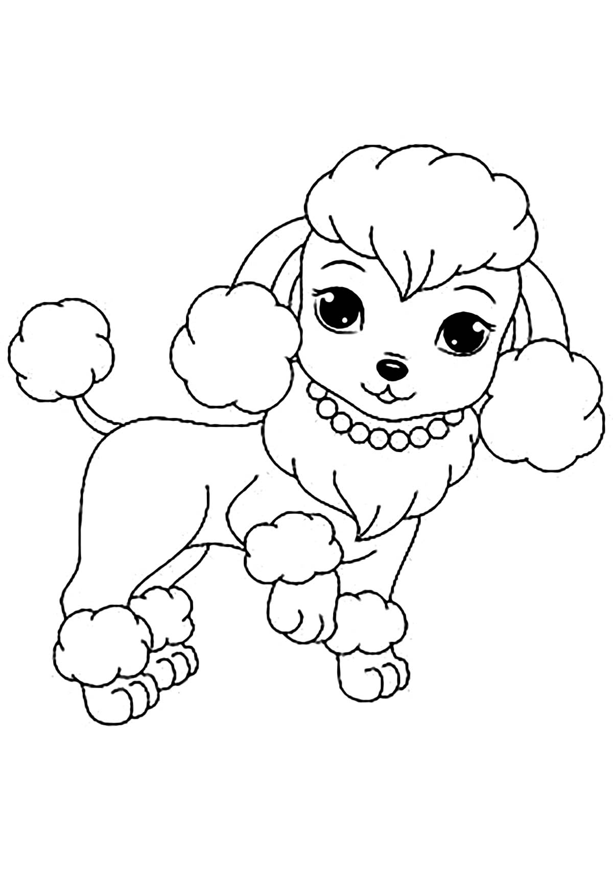 Puppy Printable Coloring Pages