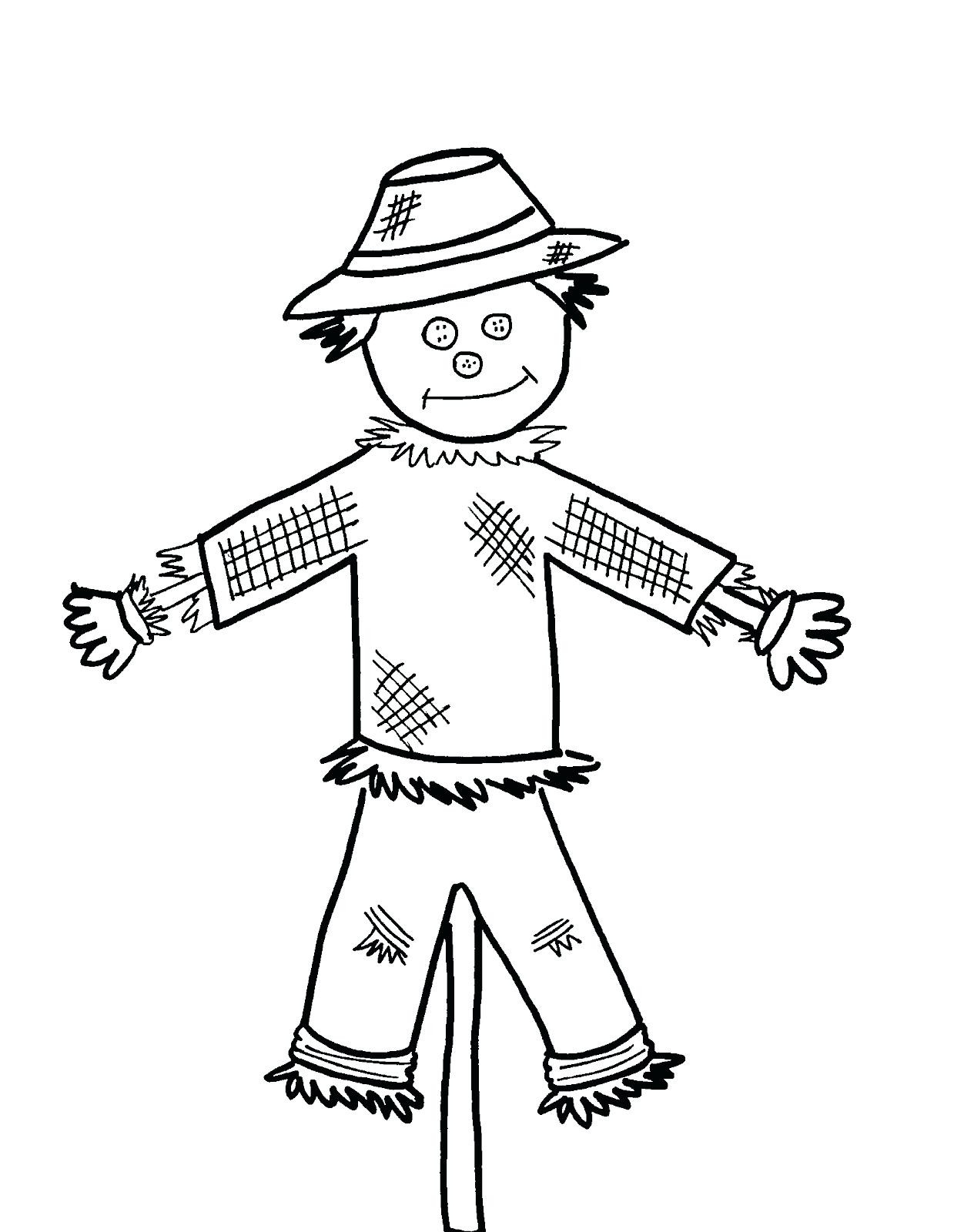 Cute Scarecrow Coloring Pages At GetDrawings Free Download Cute Scarecrow Coloring Pages At GetDrawings Free Download