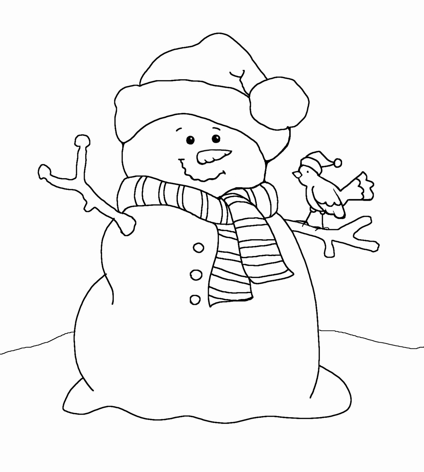 Cute Snowman Coloring Pages At GetColorings Free Printable Cute Snowman Coloring Pages At GetColorings Free Printable