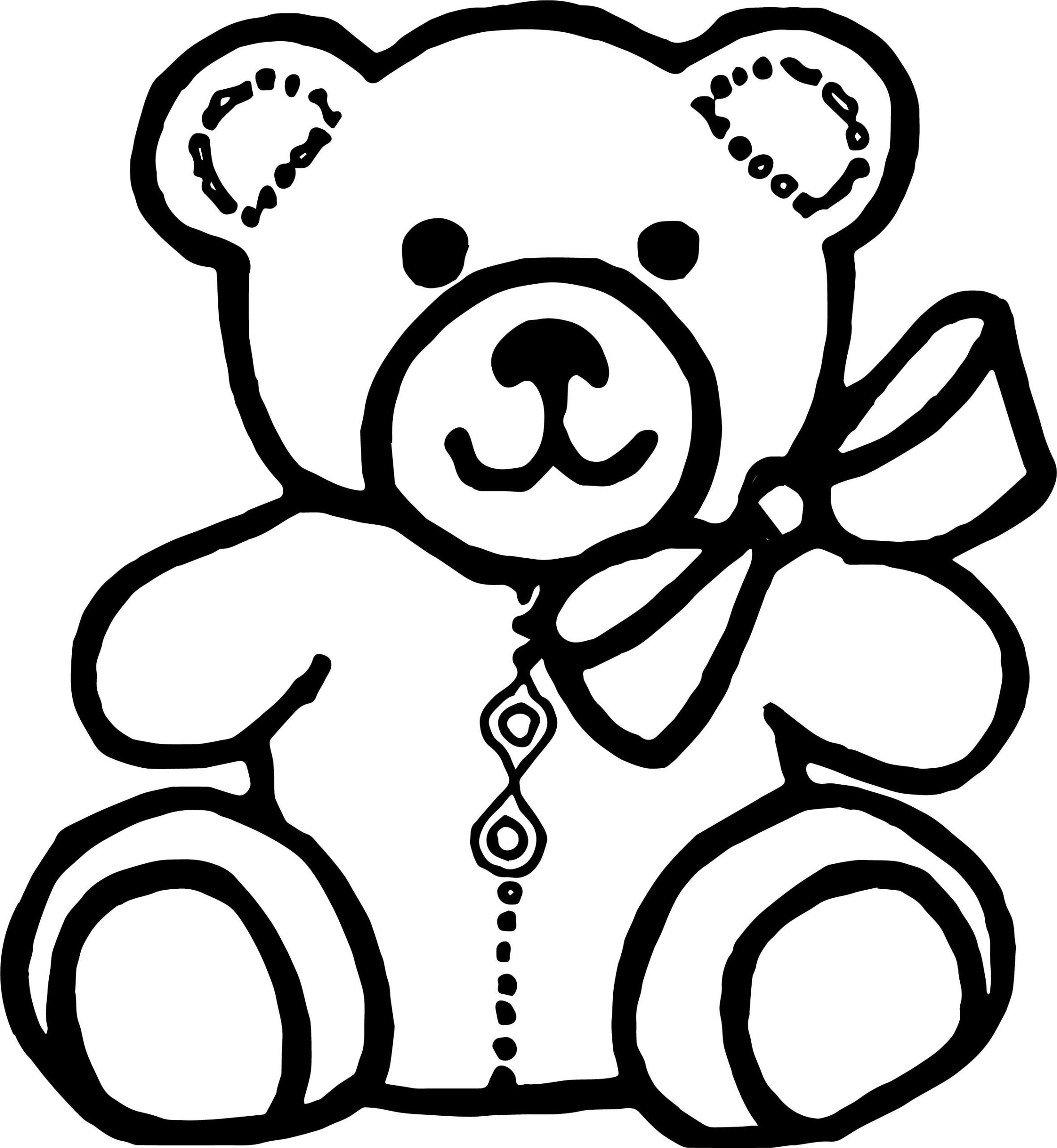 Free Printable Teddy Bear Coloring Pages Free Printable Teddy Bear Coloring Pages