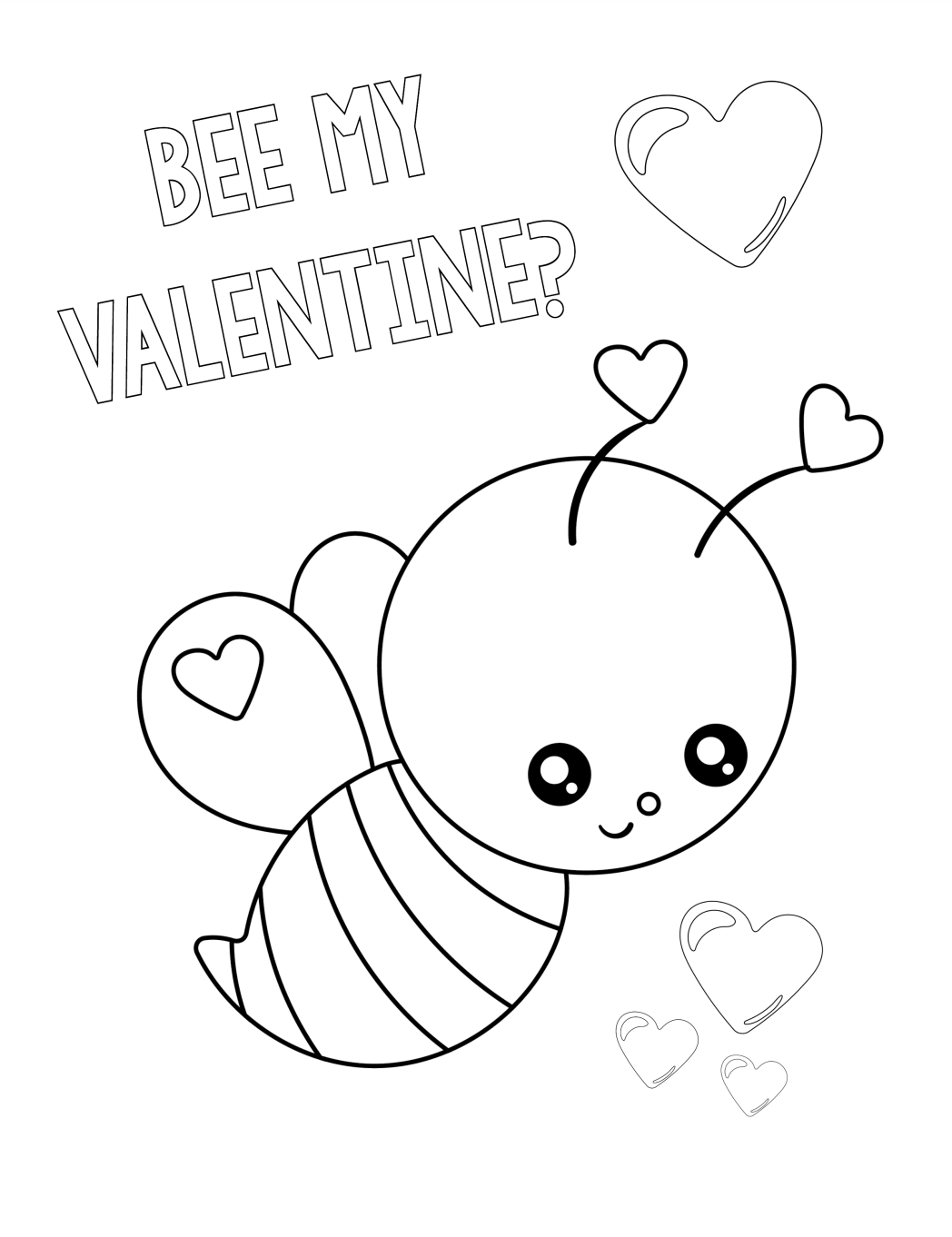 Cute Valentine S Day Coloring Pages For Kids Crazy Little Projects Cute Valentine S Day Coloring Pages For Kids Crazy Little Projects