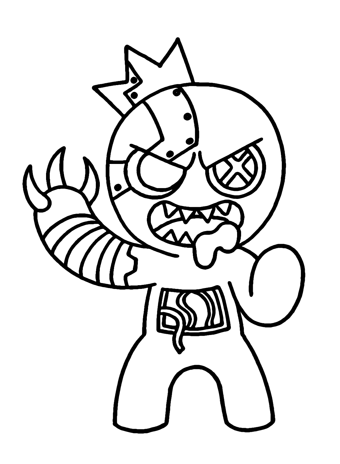 Cyborg Blue Rainbow Friends Coloring Page Free Printable Coloring Pages Cyborg Blue Rainbow Friends Coloring Page Free Printable Coloring Pages