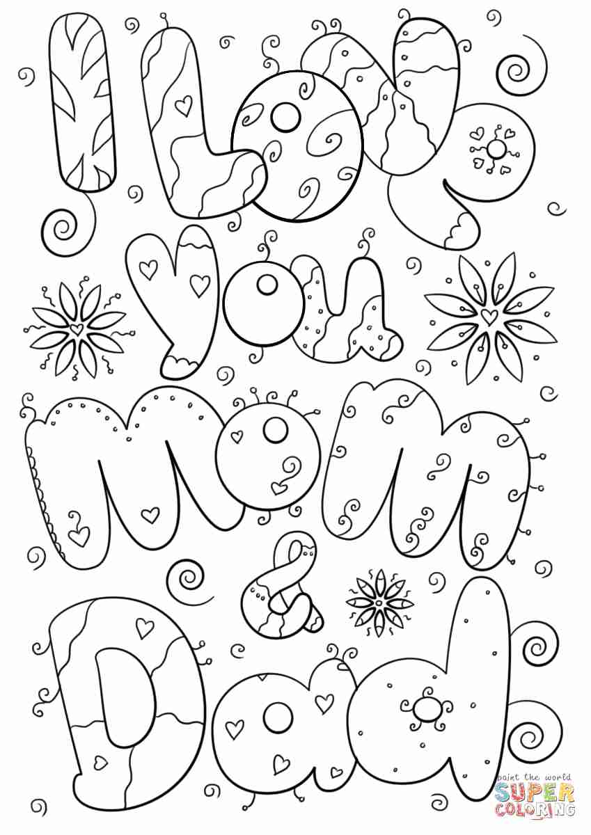 Daddy Coloring Pages Printable Daddy Coloring Pages Printable