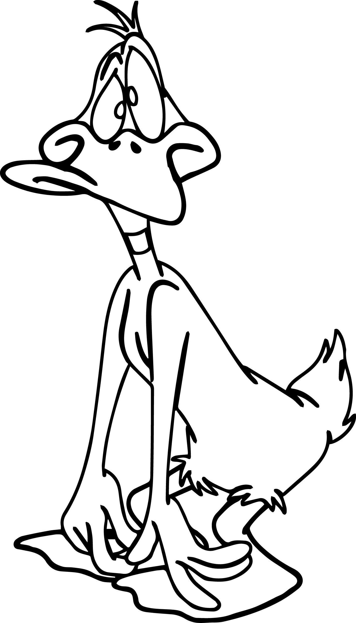Daffy Duck Printable Coloring Pages Printable Word Searches Daffy Duck Printable Coloring Pages Printable Word Searches