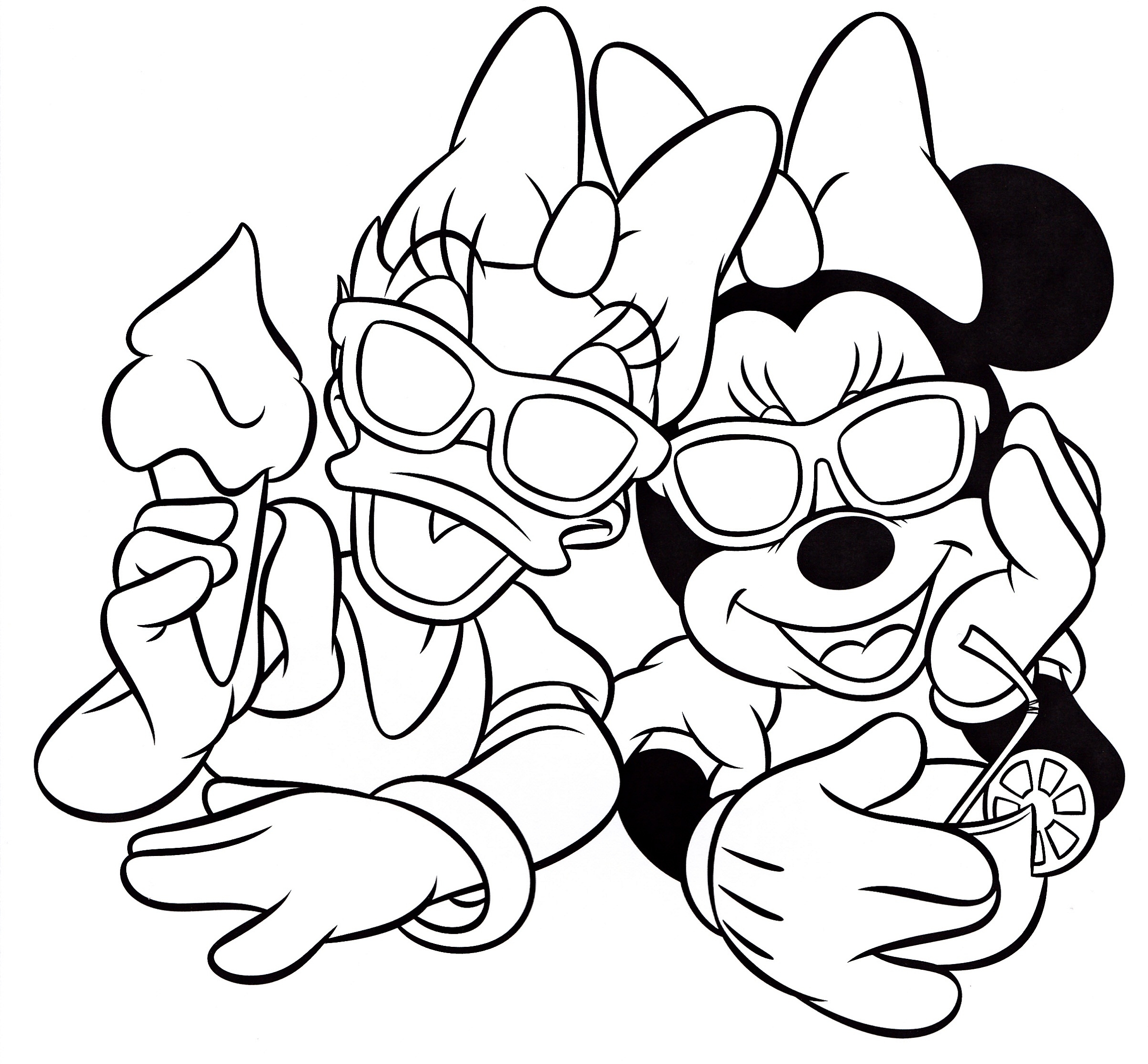 Daisy Minnie Coloring Book Coloring Pages Daisy Minnie Coloring Book Coloring Pages