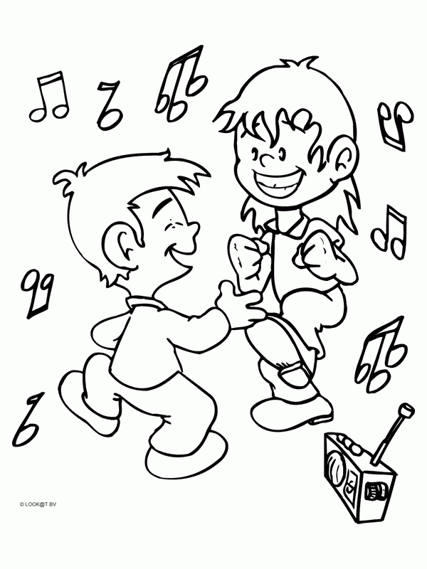 Free Printable Dance Coloring Pages Free Printable Dance Coloring Pages