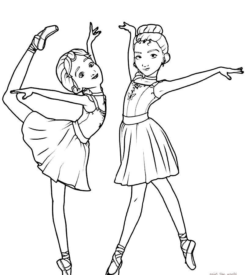 Dancing Coloring Pages Printable Dancing Coloring Pages Printable