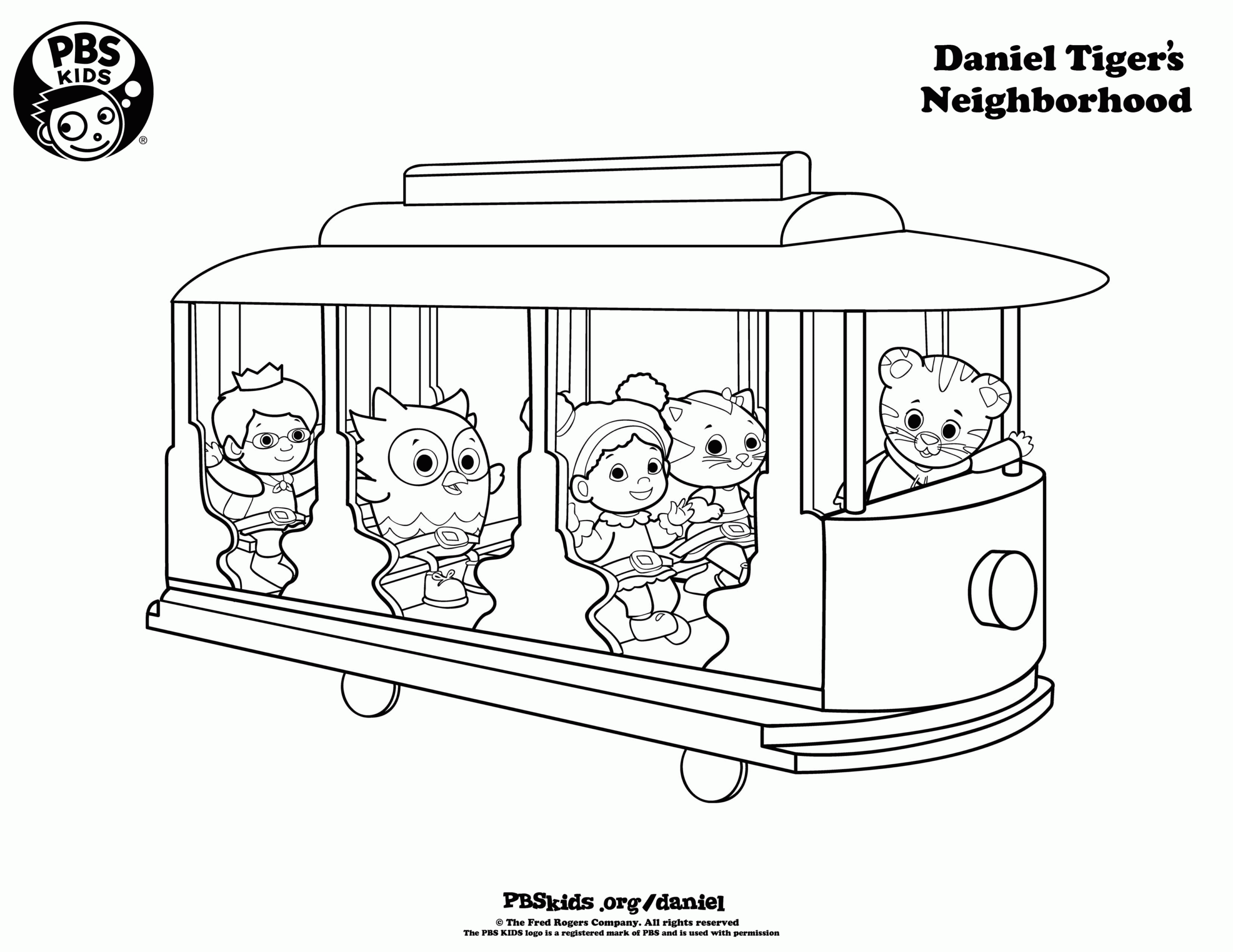 Daniel Tiger Coloring Pages Printable Coloring Daniel Tiger S Daniel Tiger Coloring Pages Printable Coloring Daniel Tiger S