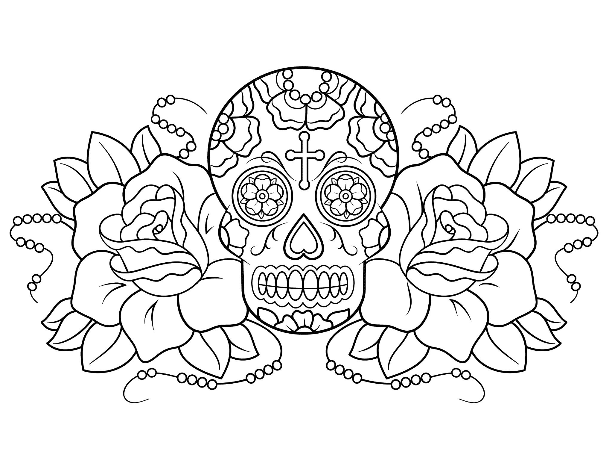 Day Of The Dead Altar Coloring Pages Day Of The Dead Altar Coloring Pages