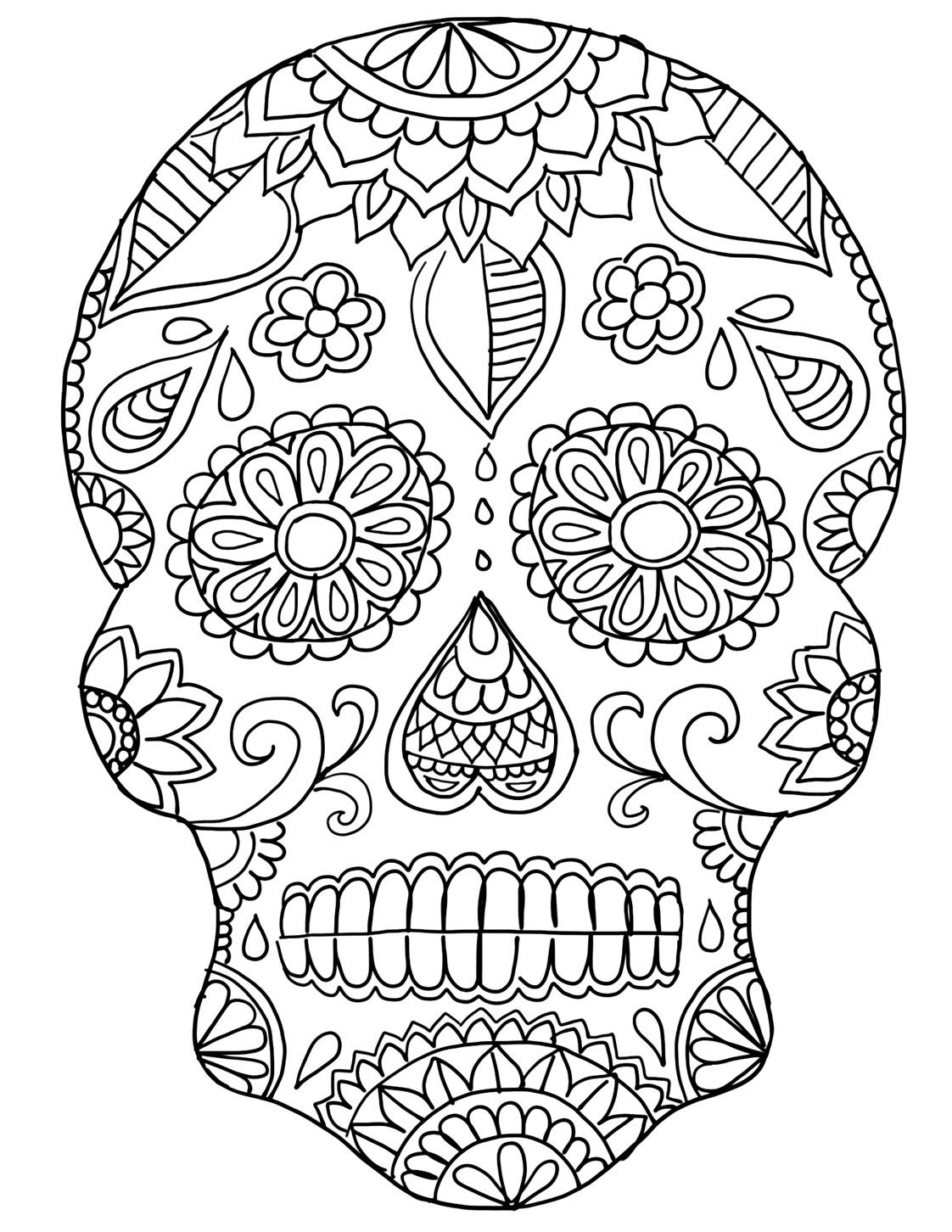 Day Of The Dead Coloring Pages Pdf At GetColorings Free Printable Day Of The Dead Coloring Pages Pdf At GetColorings Free Printable
