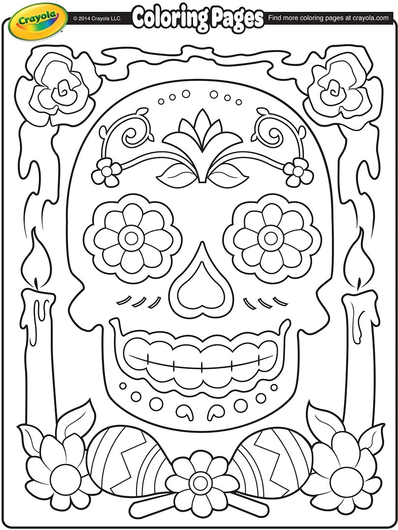 Day Of The Dead Printable Coloring Pages At GetColorings Free Day Of The Dead Printable Coloring Pages At GetColorings Free