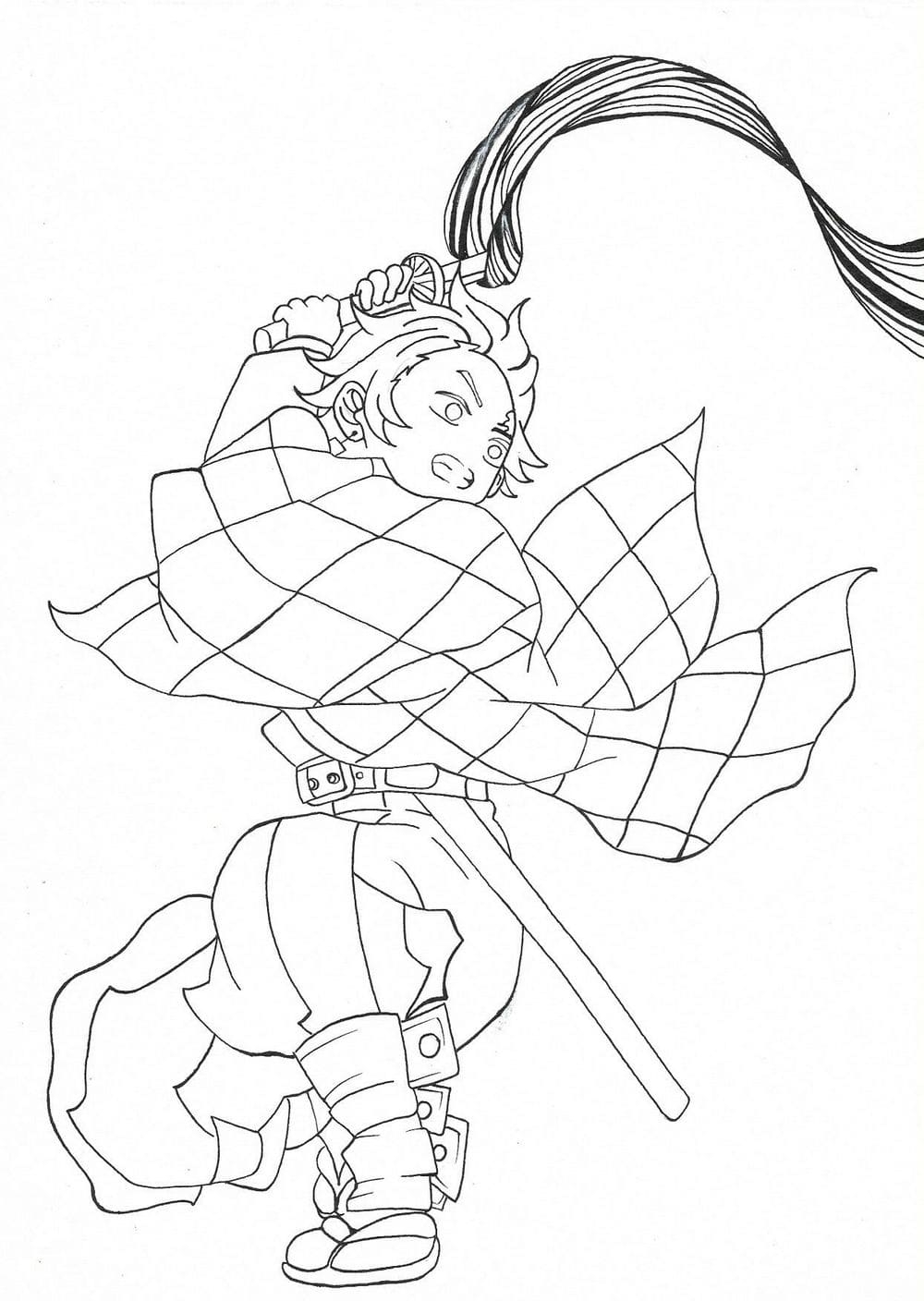 Demon Slayer Coloring Pages Printable Coloring Pages Demon Slayer Coloring Pages Printable Coloring Pages