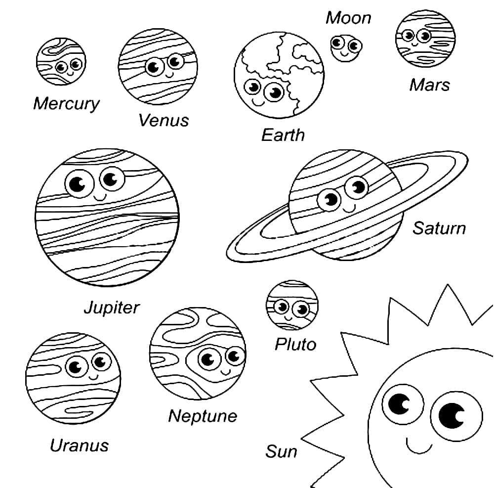 Desenho De Planeta Plut O Para Colorir Desenhos Para Colorir E Imprimir Desenho De Planeta Plut O Para Colorir Desenhos Para Colorir E Imprimir