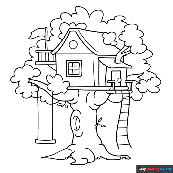 Desenho Para Colorir De Casas Desenho Para Colorir De Casas