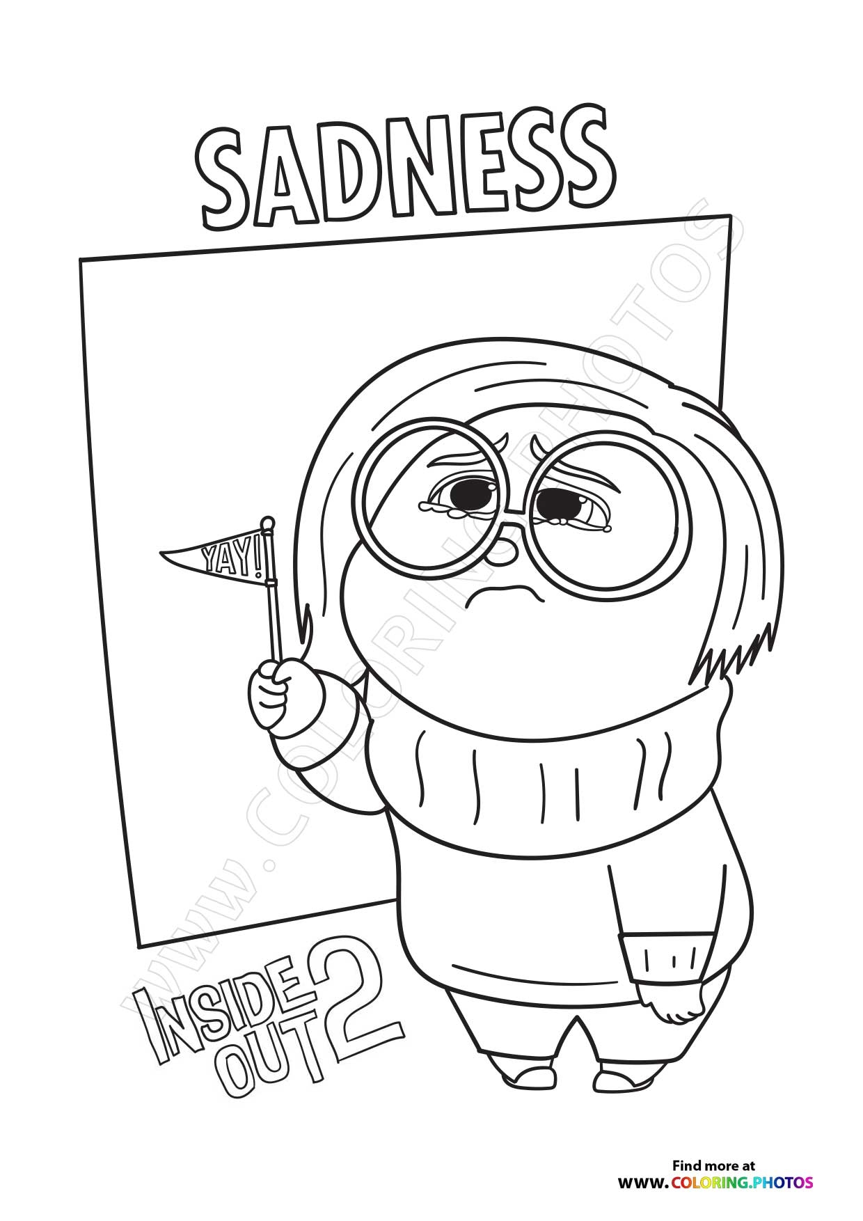 Desenho Para Colorir Do Divertida Mente Desenho Para Colorir Do Divertida Mente