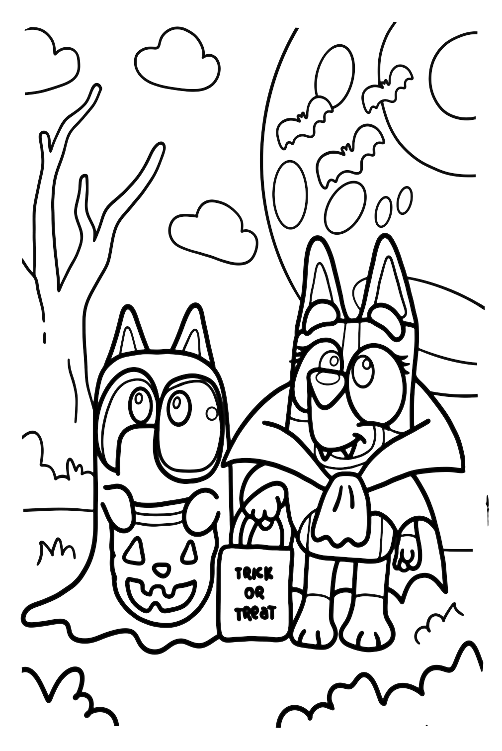 Desenhos Para Colorir Bluey Desenhos Para Colorir Bluey