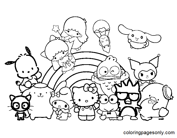 Dibujo De Sanrio Para Imprimir Para Colorear Dibujos Para Colorear Dibujo De Sanrio Para Imprimir Para Colorear Dibujos Para Colorear