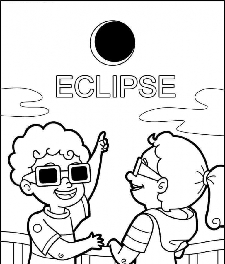 Dibujo Para Colorear Del Eclipse Solar Image To U Dibujo Para Colorear Del Eclipse Solar Image To U