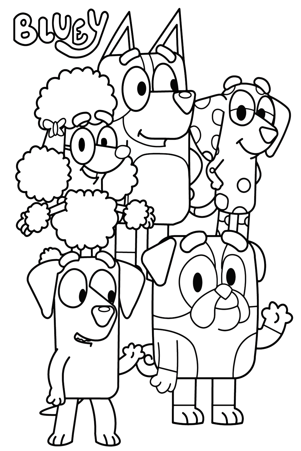 Dibujos De Bluey Para Colorear Nanoxd Dibujos De Bluey Para Colorear Nanoxd