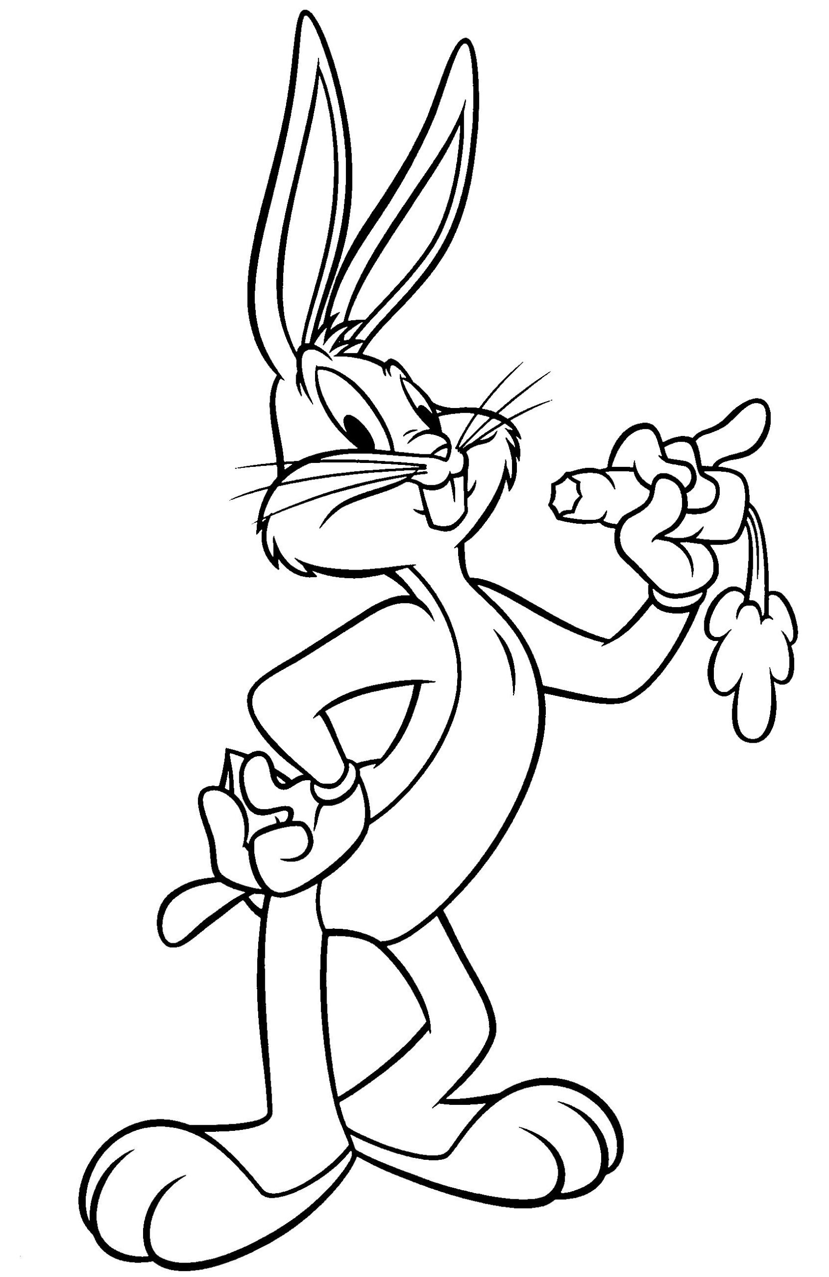 Printable Bugs Bunny Coloring Pages Printable Bugs Bunny Coloring Pages