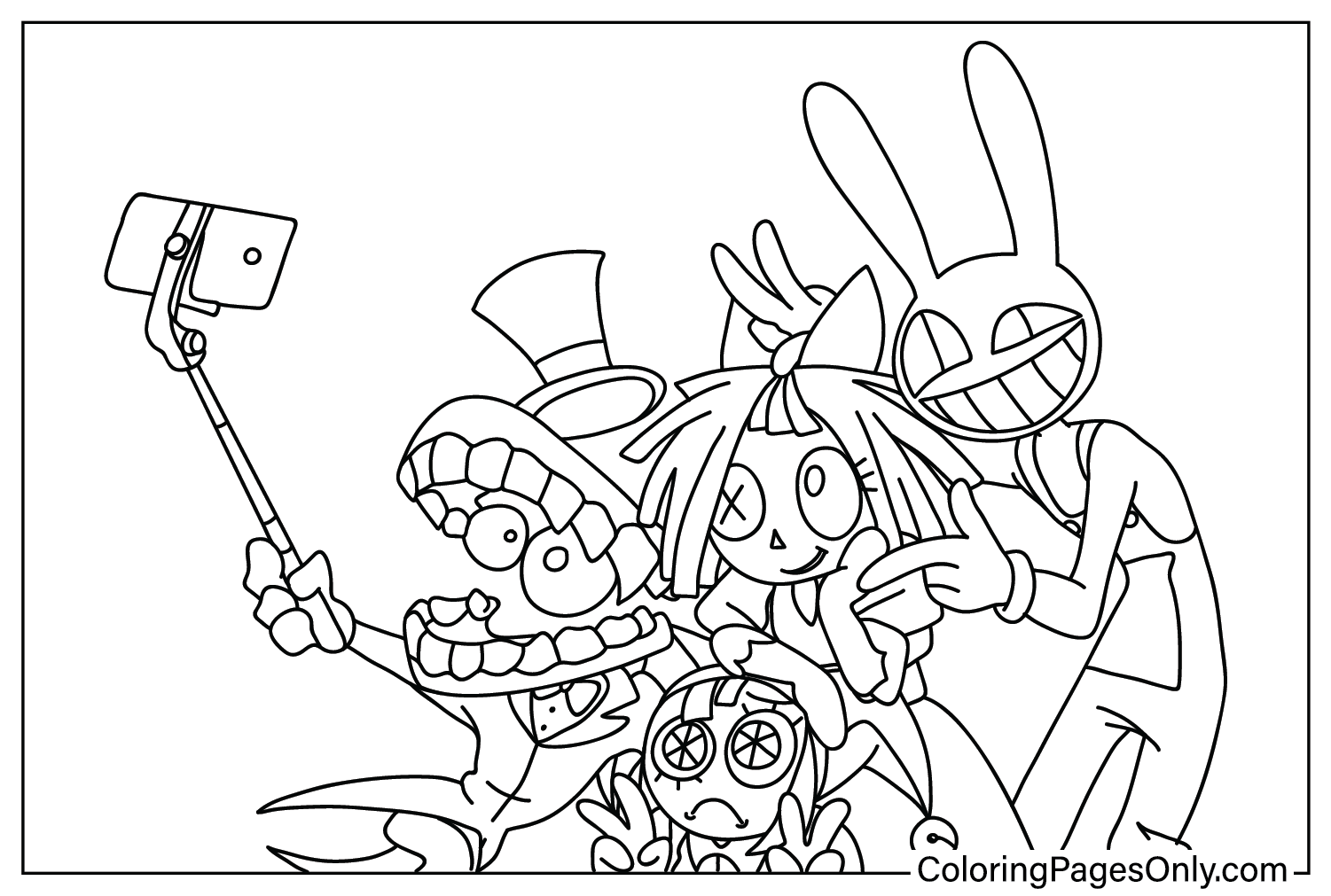 Circus Printable Coloring Pages