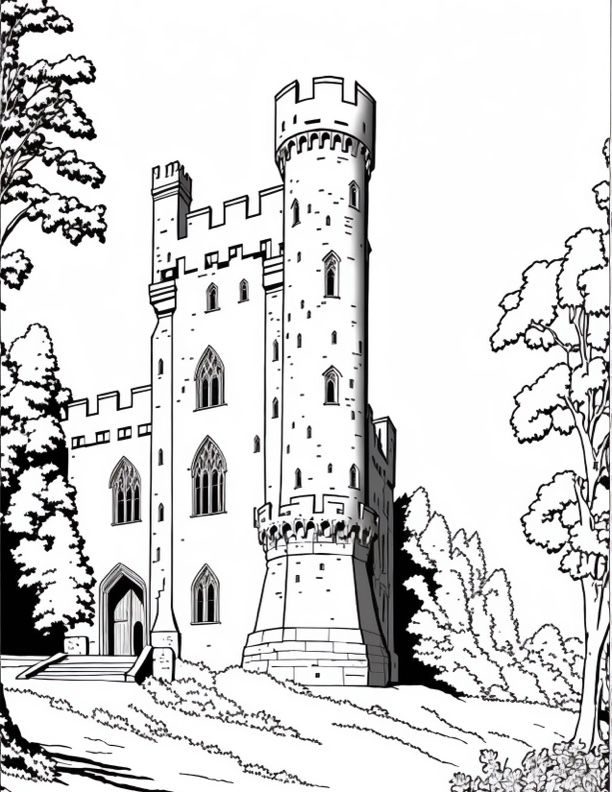 Discover The Magic Of Printable Coloring Pages Castles Discover The Magic Of Printable Coloring Pages Castles
