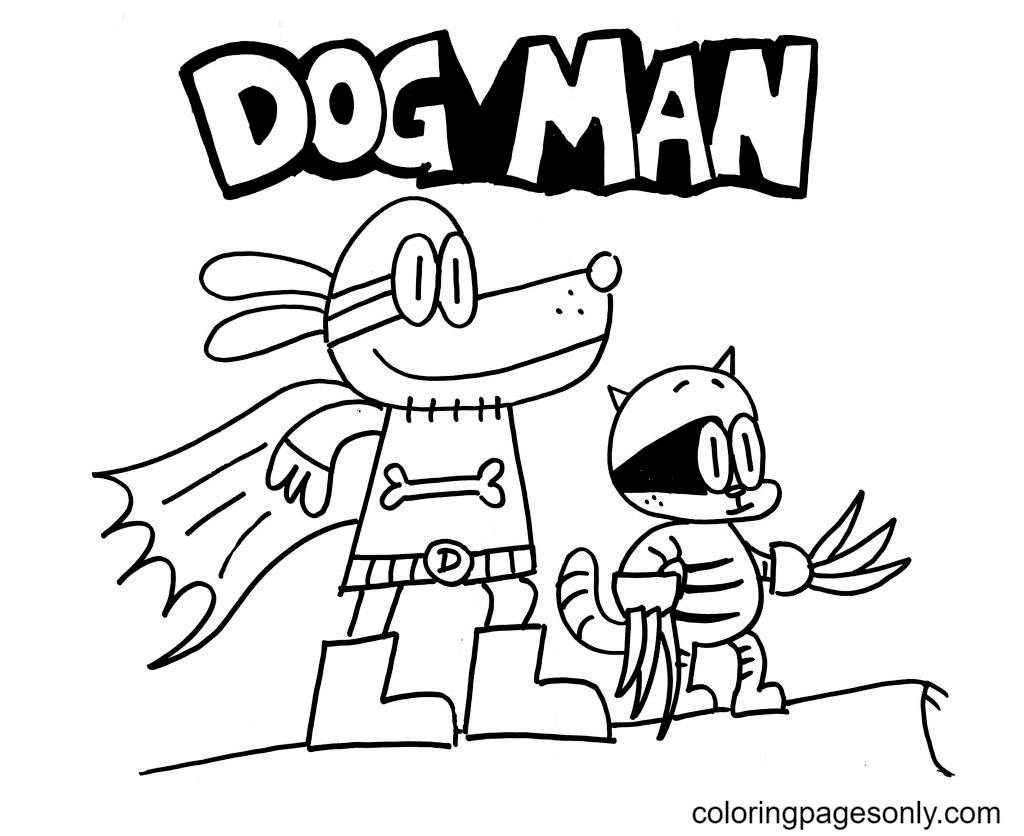 Disegni Da Colorare Di DogMan Disegni Da Colorare Di Dog Man Disegni Da Colorare Di DogMan Disegni Da Colorare Di Dog Man