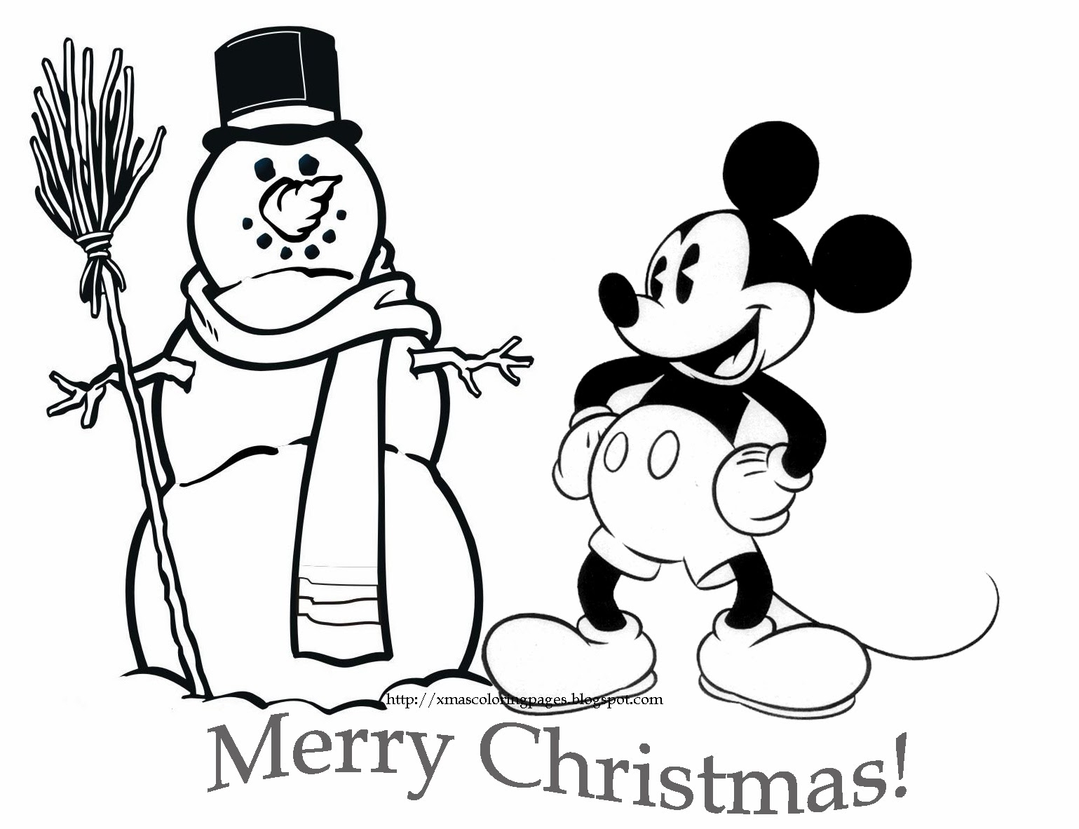 Disney Christmas Coloring Pages Disney Christmas Coloring Pages