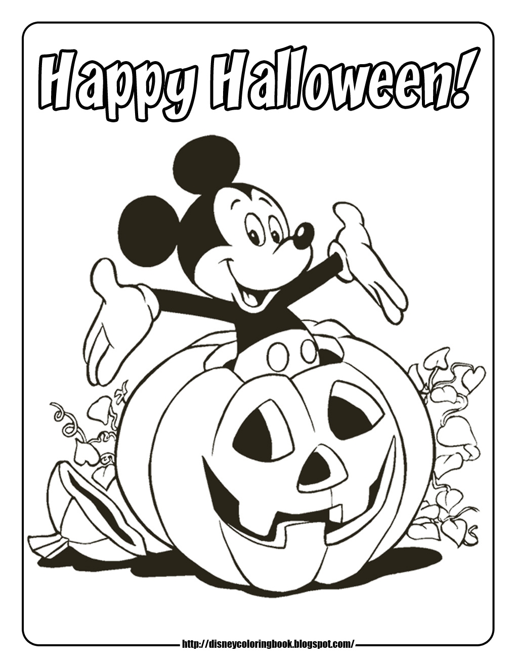 Free Printable Halloween Coloring Pages Disney Free Printable Halloween Coloring Pages Disney