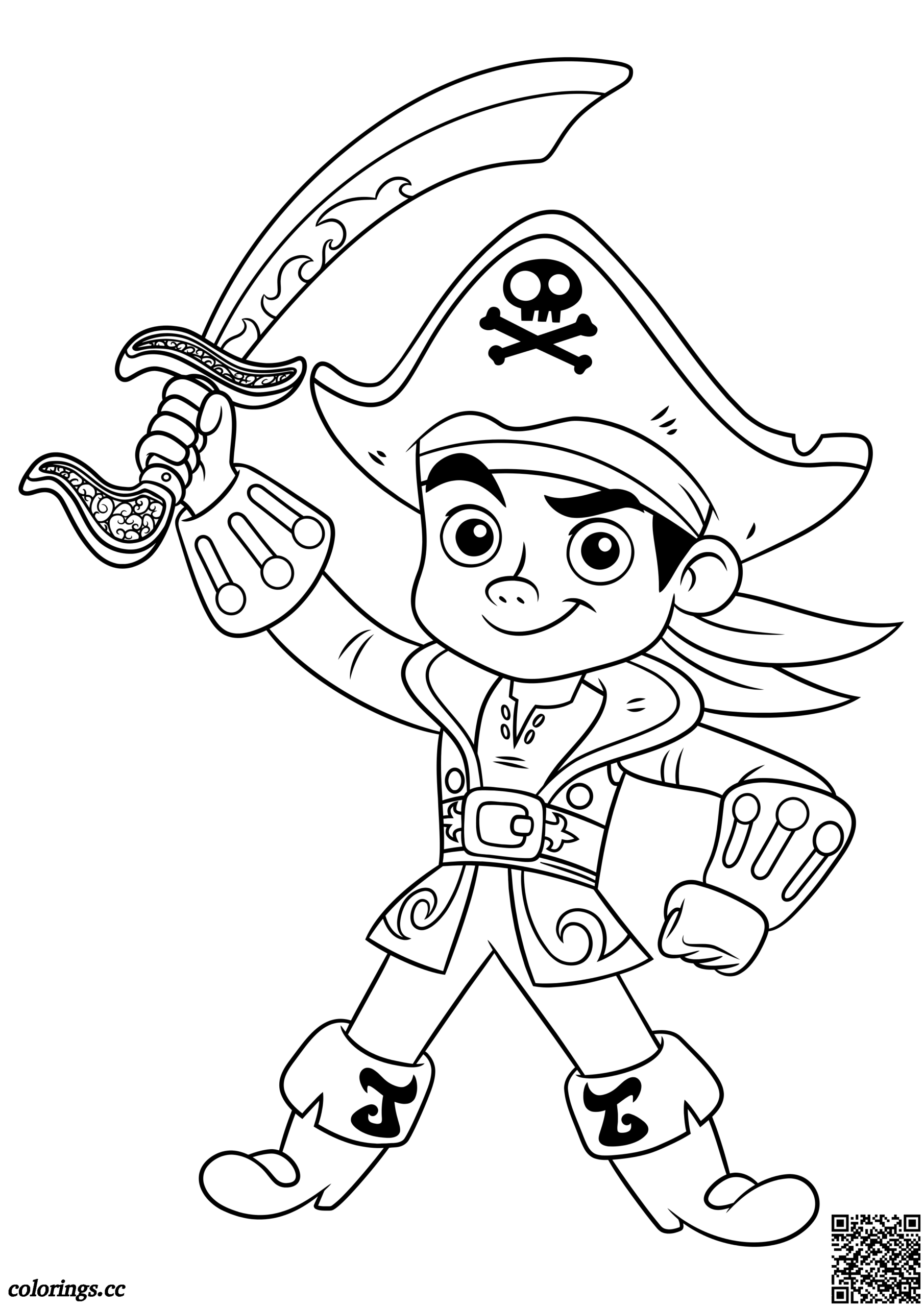 Disney Pirate Coloring Pages Disney Pirate Coloring Pages