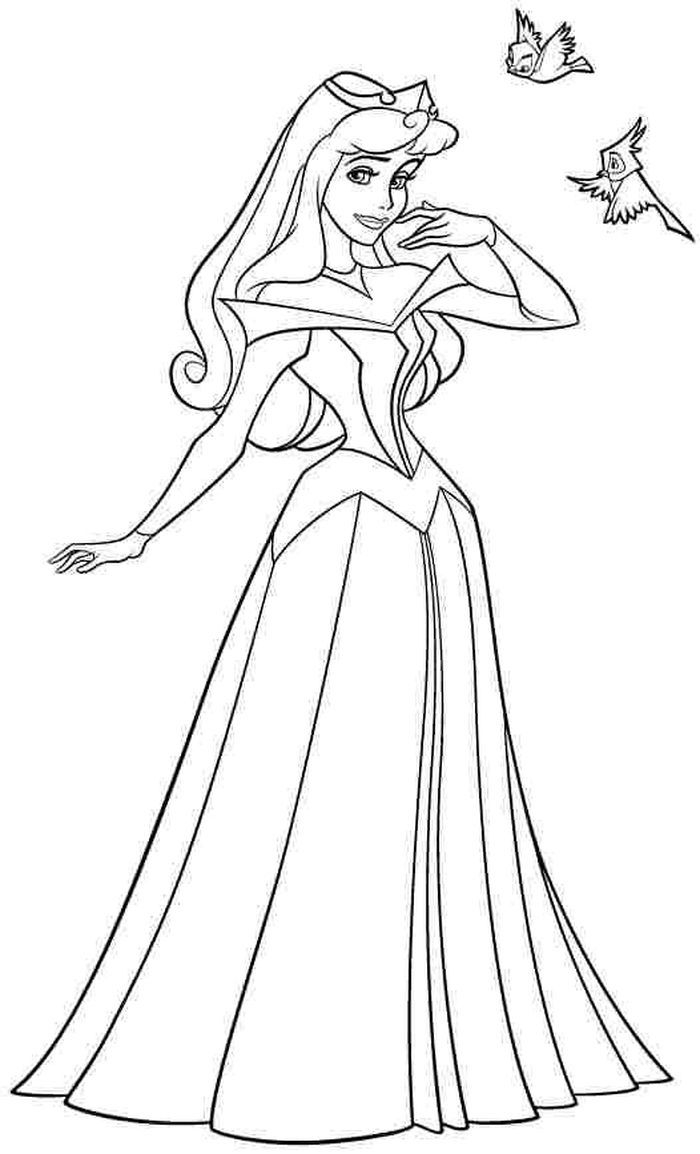 Sleeping Beauty Coloring Pages Printable Sleeping Beauty Coloring Pages Printable