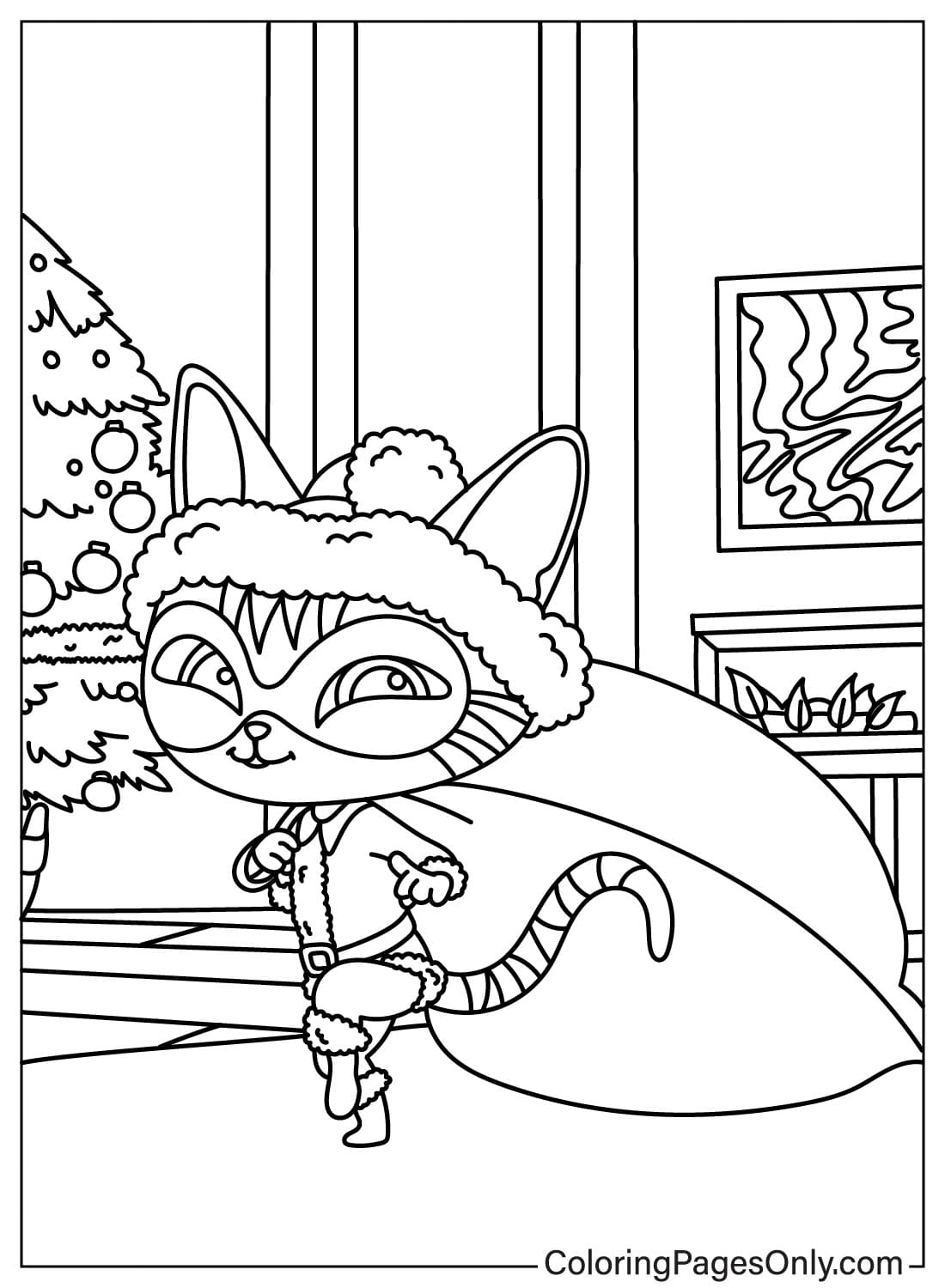 Superkitties Coloring Pages Free Printable