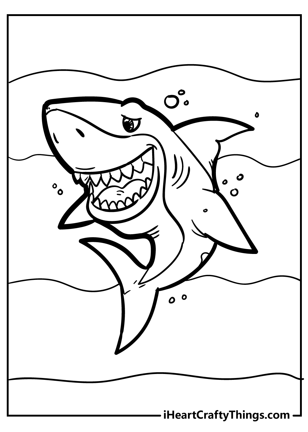 Dive Into Fun With Coloring Pages Sharks Printable Dive Into Fun With Coloring Pages Sharks Printable