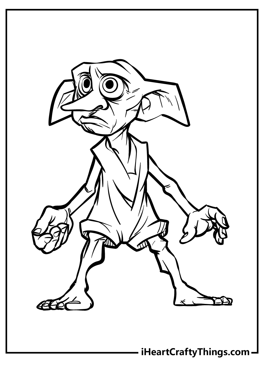 Dobby Coloring Page