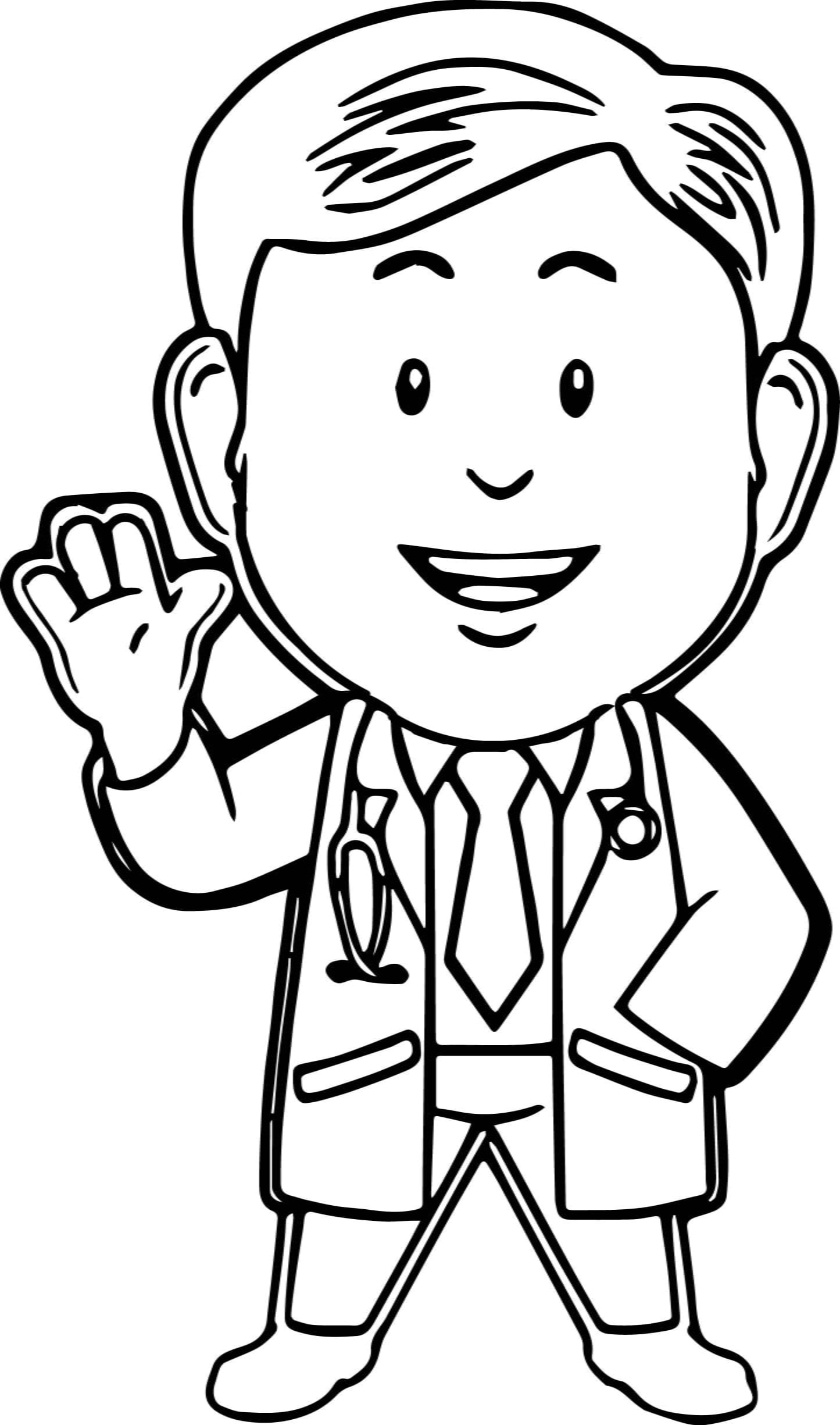Doctor Coloring Pages Wecoloringpage Doctor Coloring Pages Wecoloringpage