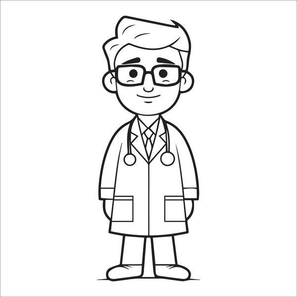 Doctor Printable Coloring Pages Doctor Printable Coloring Pages