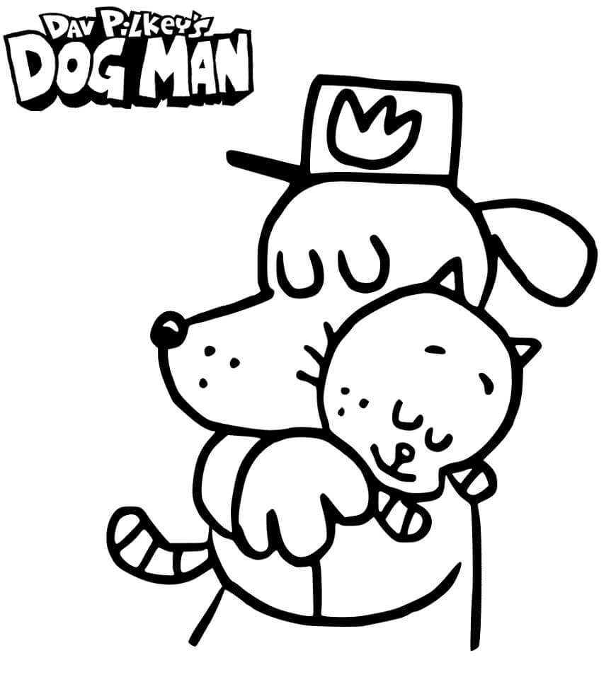 Dog Man Coloring Page Free Printable Coloring Pages For Kids Dog Man Coloring Page Free Printable Coloring Pages For Kids