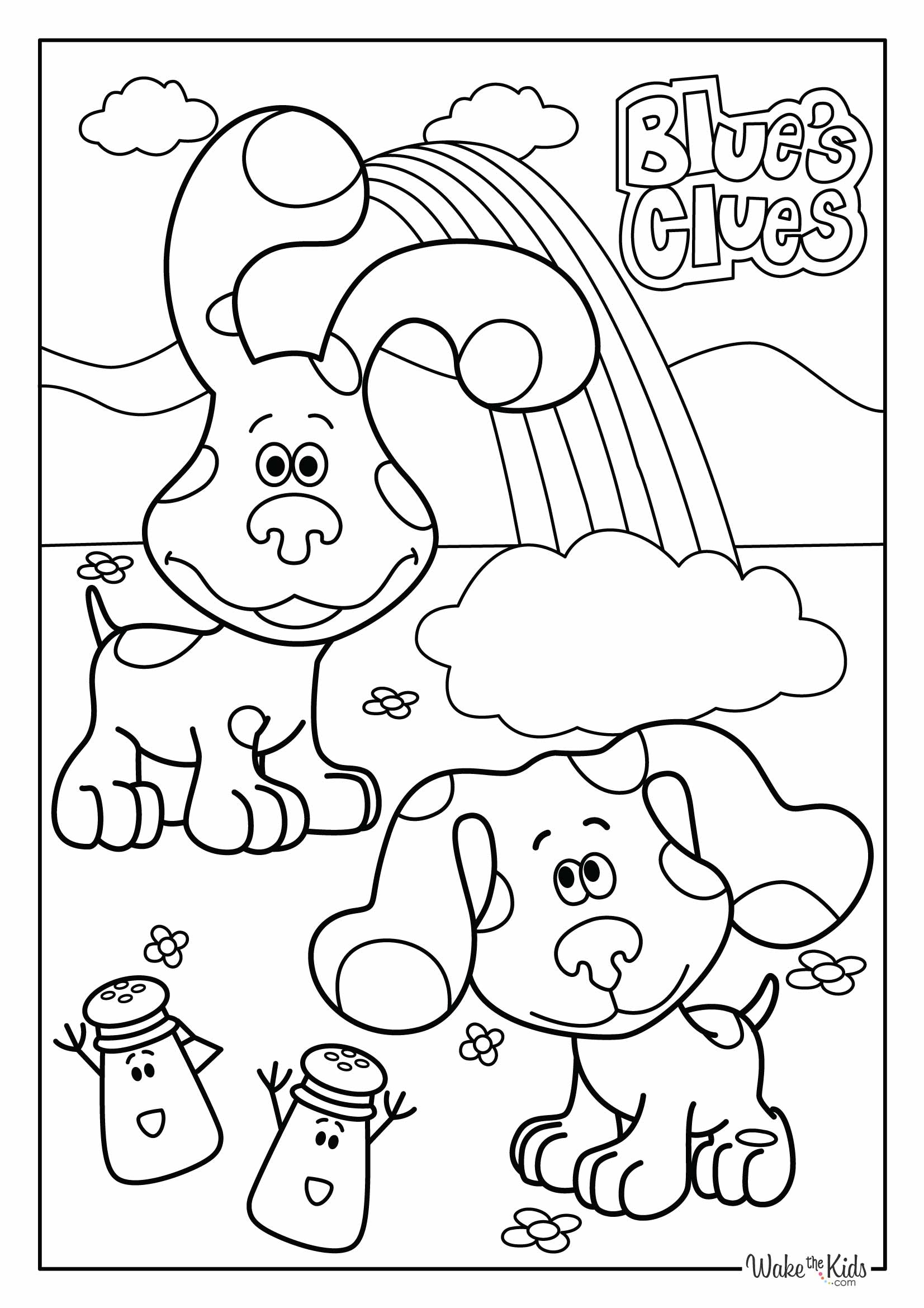 Dog Man Coloring Pages Free Printable PDFs WakeTheKids