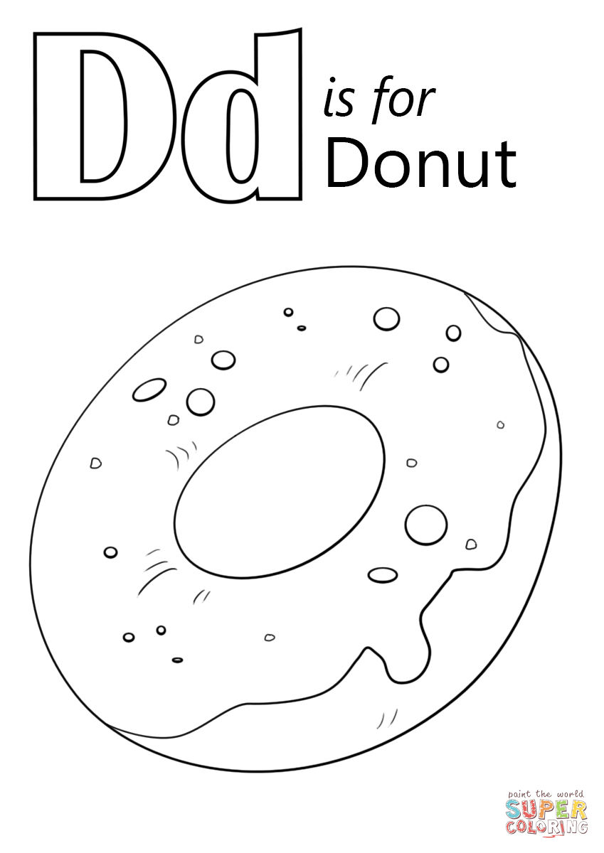 Donut Coloring Page At GetColorings Free Printable Colorings Donut Coloring Page At GetColorings Free Printable Colorings