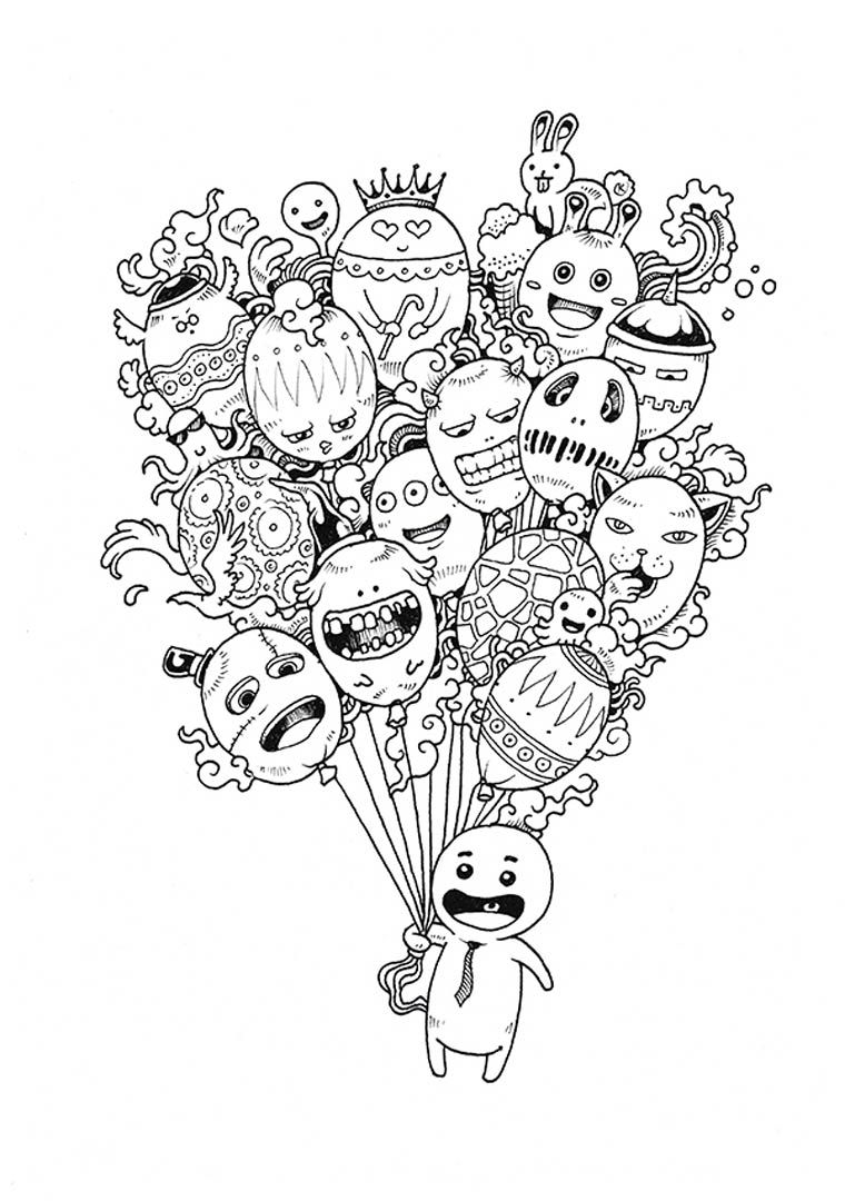Doodle Coloring Pages Printable Printable Word Searches Doodle Coloring Pages Printable Printable Word Searches