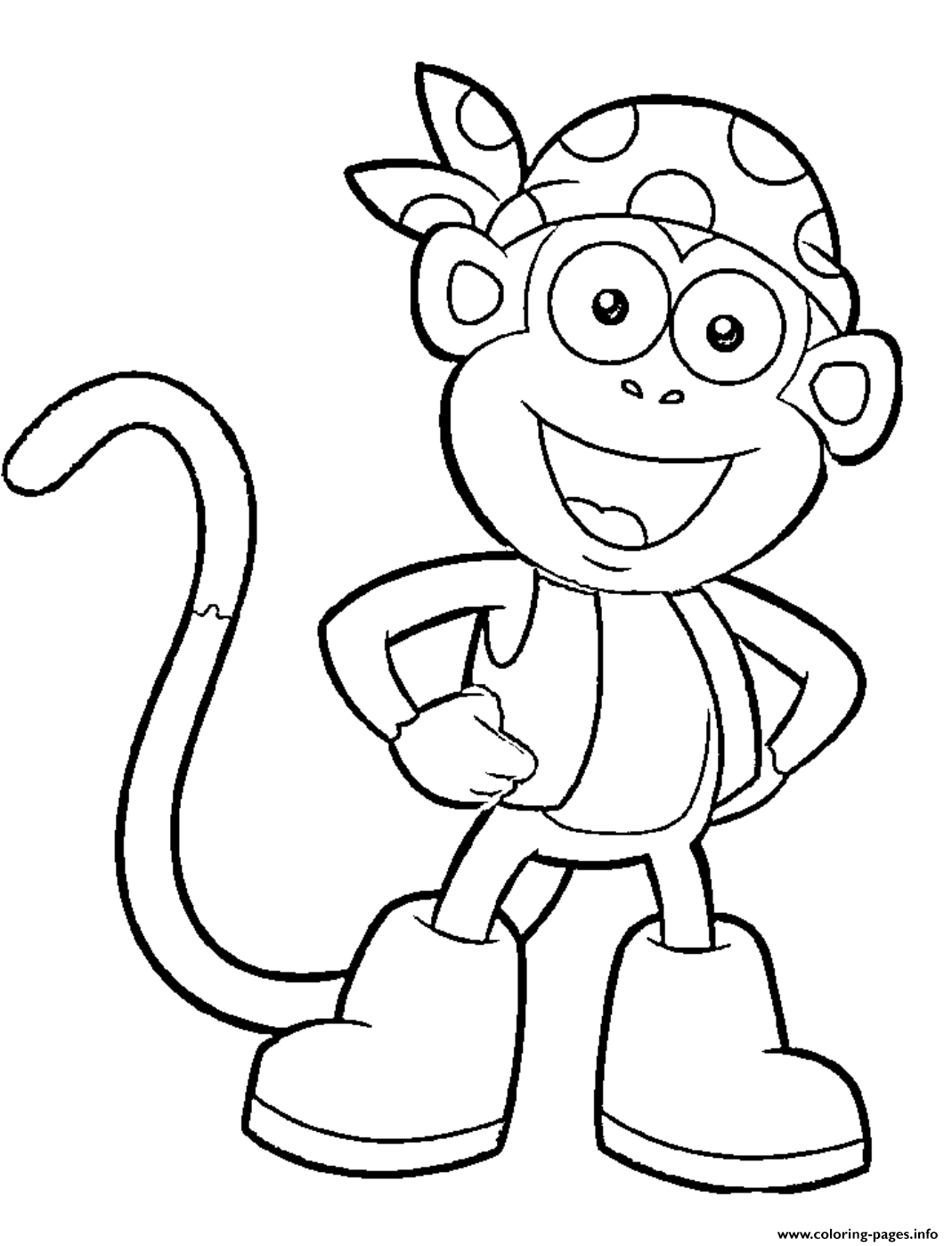 Dora Printable Coloring Pages