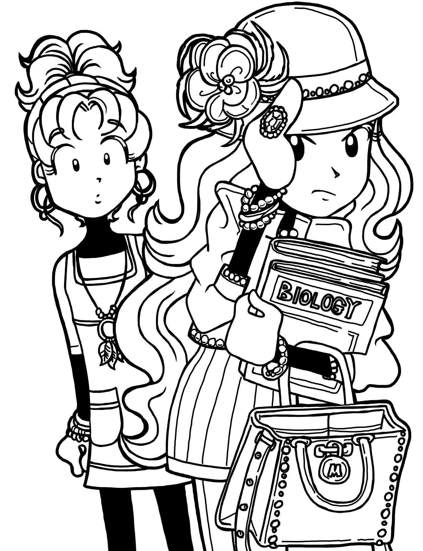 Dork Diaries Printable Coloring Pages Coloring Home Dork Diaries Printable Coloring Pages Coloring Home
