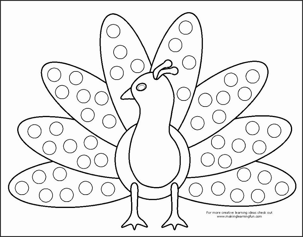 Dot Coloring Pages Printable Dot Coloring Pages Printable