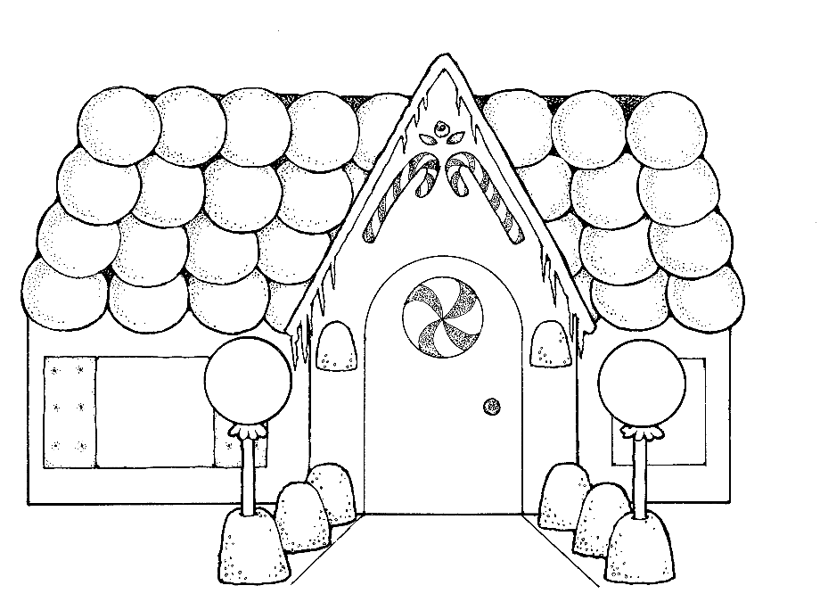 Gingerbread House Coloring Pages Free Printable Gingerbread House Coloring Pages Free Printable