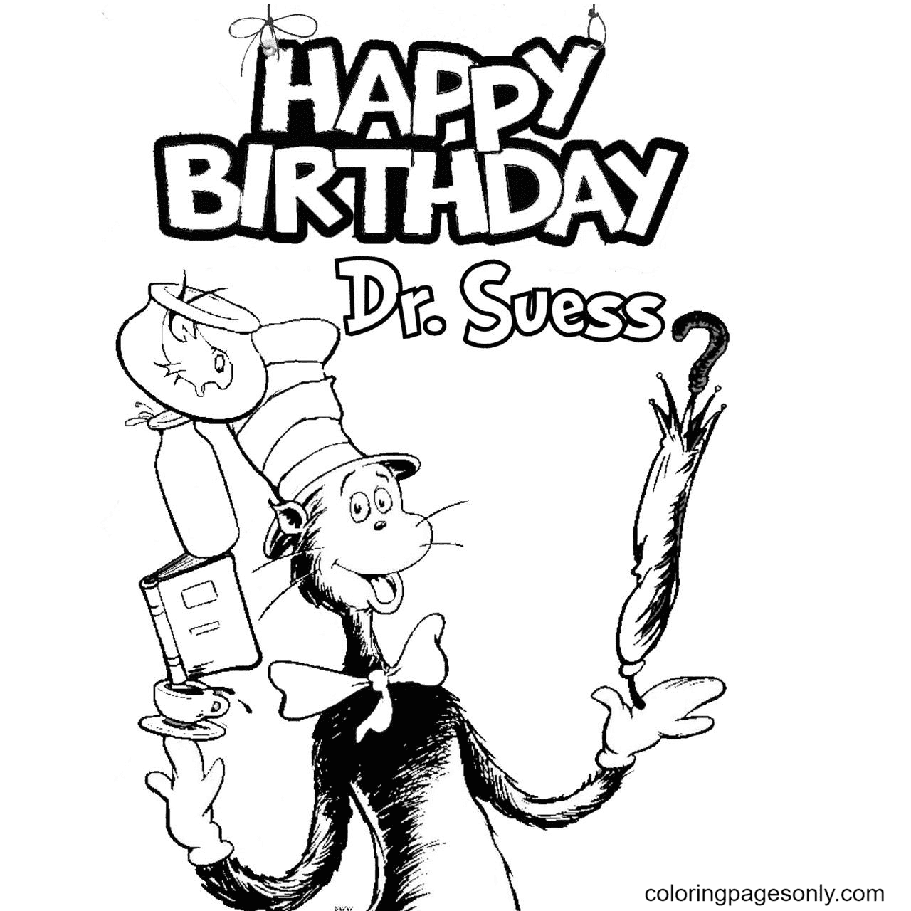 Dr Seuss Coloring Page Dr Seuss Coloring Page