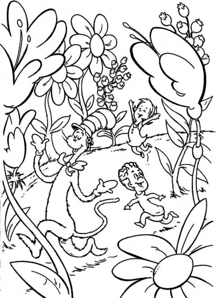 Dr Seuss Coloring Printables Dr Seuss Coloring Printables