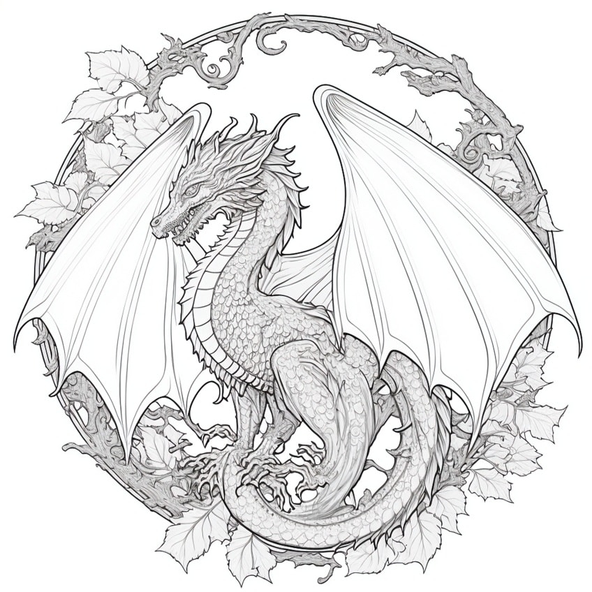 Dragon Coloring Pages Printable Dragon Coloring Pages Printable