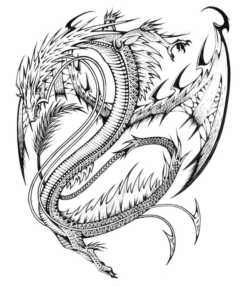 Dragons Printable Coloring Pages Dragons Printable Coloring Pages